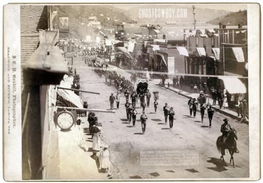 Deadwood Parade 1888