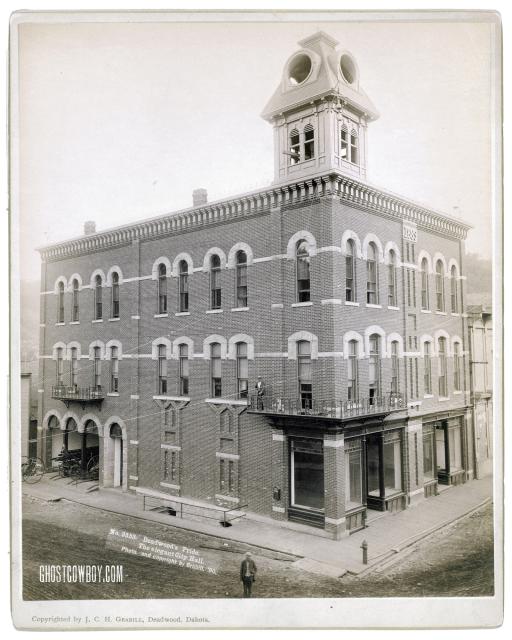 Deadwood City Hall, 1890