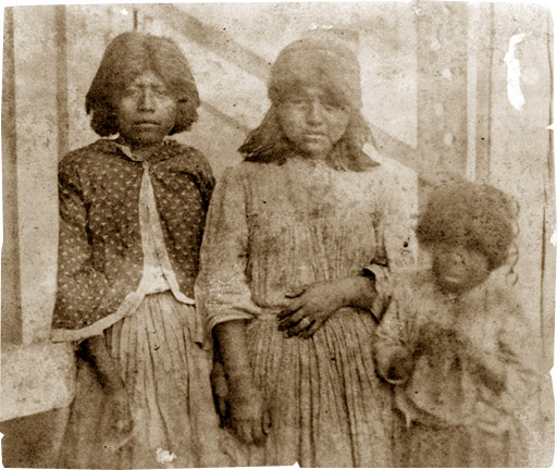 Paiute Girls, c. 1866