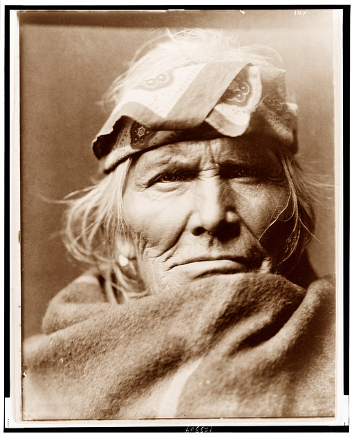 Si Wa Wata Wa, 1903: Si Wa Wata Wa, a Zuni elder, photographed by Edward S. Curtis in 1903.